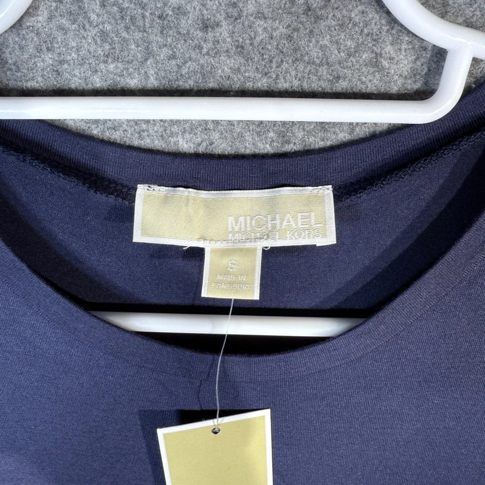 Michael Kors Women's True Navy Sleeveless Tank Top Size S MSRP‎ $79.50